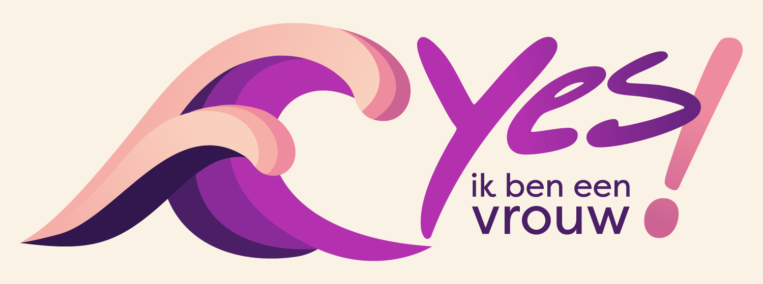 Yes, ik ben een vrouw! logo